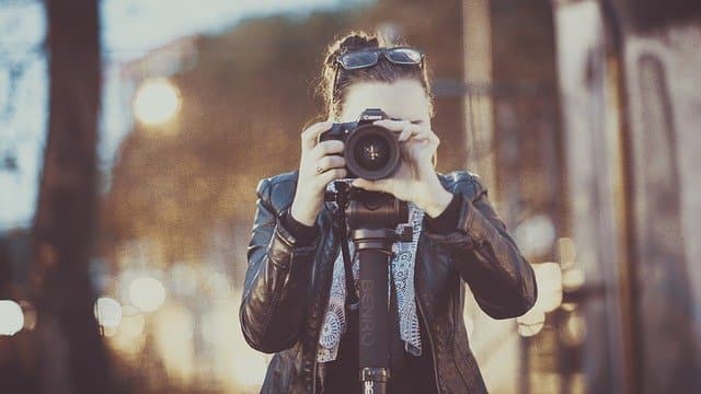 femme photographe